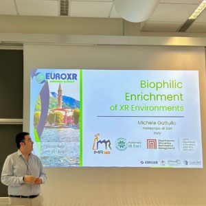 We are at the EUROXR Summer School 2025, to present our BIOXRE research project and look for collaborations.