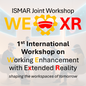 Prof. Michele Gattullo organized the 1st International Workshop on Working Enhancement with Extended Reality, within ISMAR2025.